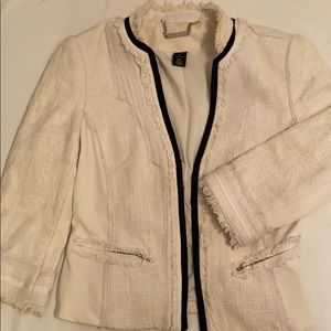 Textured blazer